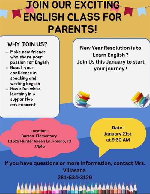 Parent English Class